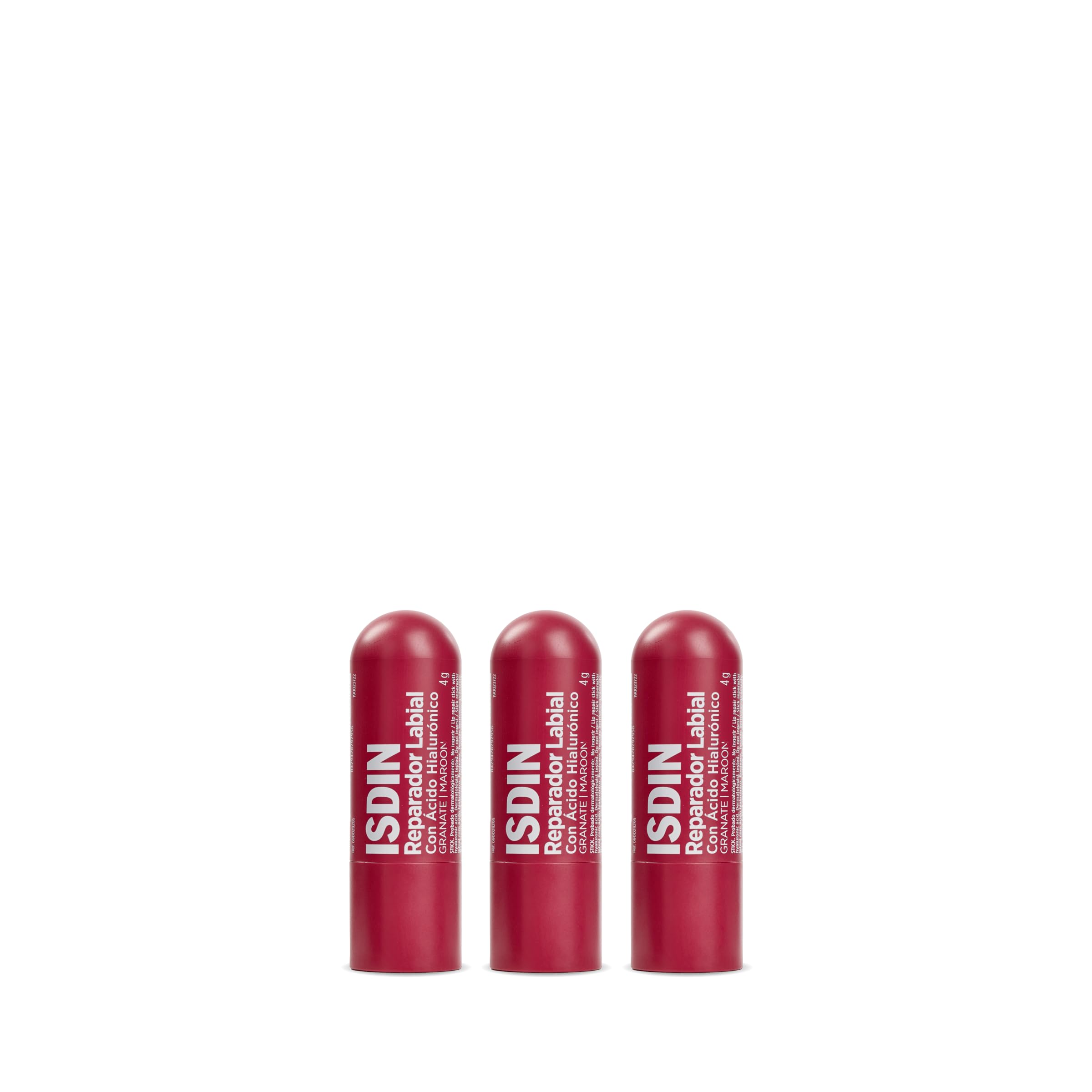 isdin-reparador-labial-granate-pack-trio-3-unidades-b-lsamo-labial-con-color image 1