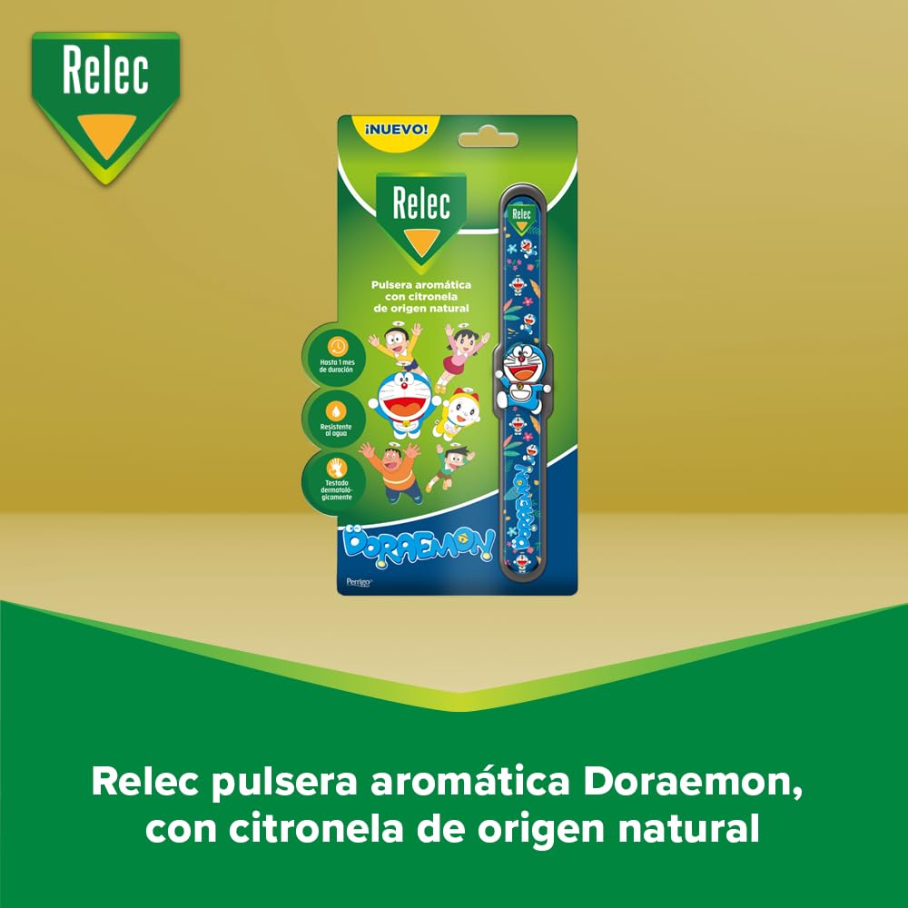 relec-pulsera-citronela-infantil-doraemon-3-a-os-1-ud image 2
