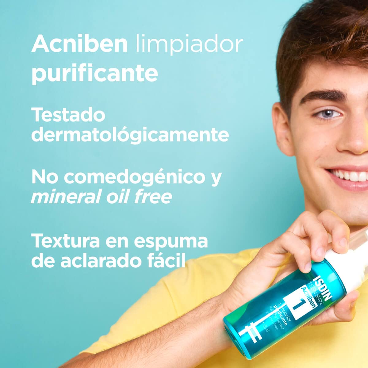 isdin-acniben-pack-limpiador-purificante-espuma-body-piel-grasa-acneica image 3