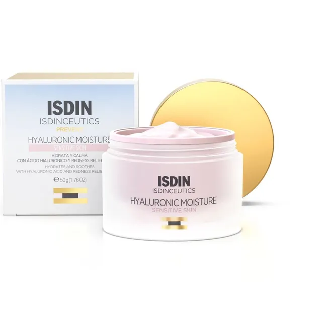 isdin-isdinceutics-hyaluronic-moisture-sensitive-crema-facial-50g image 1