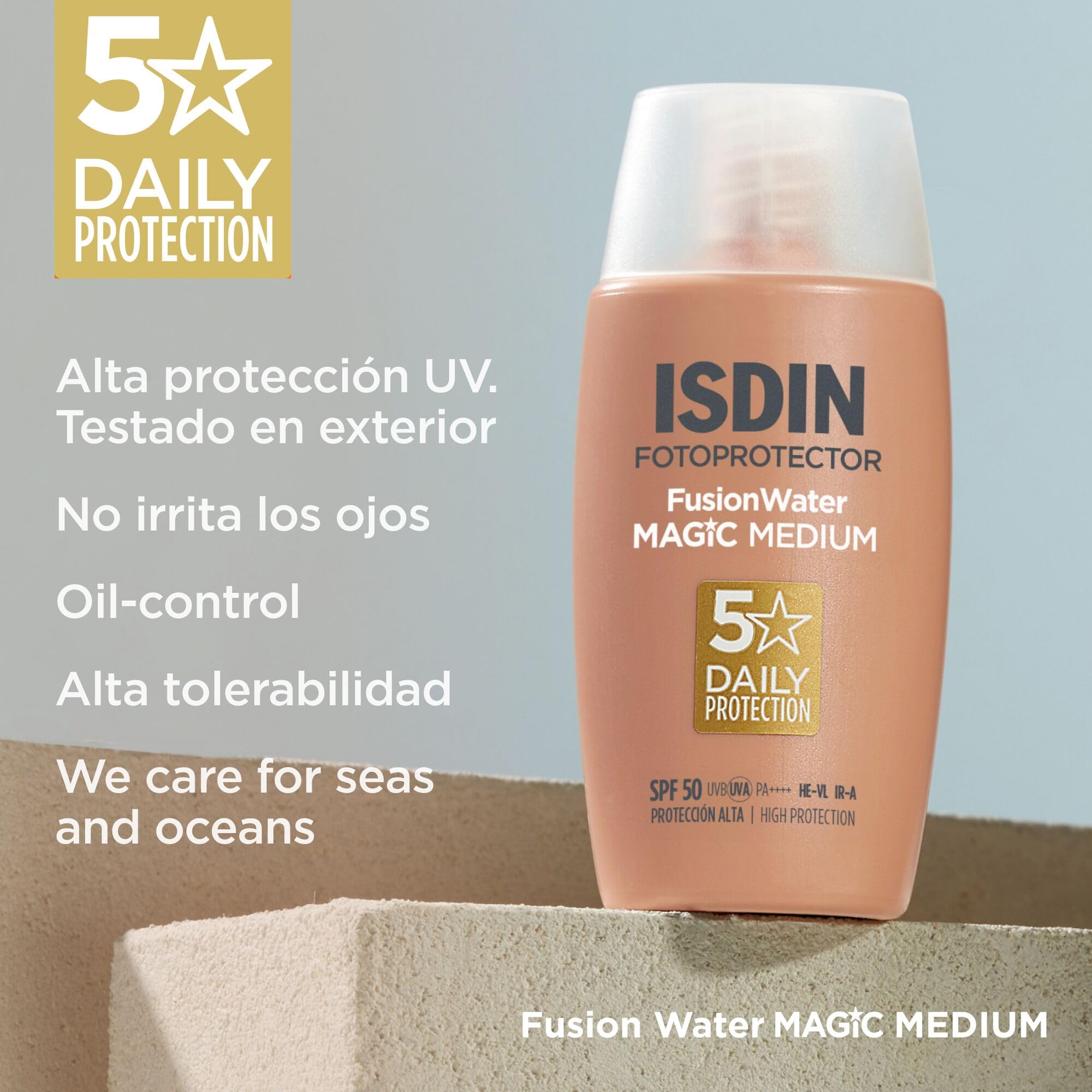 isdin-fusion-water-magic-color-spf-50-protector-solar-facial-50-ml image 6