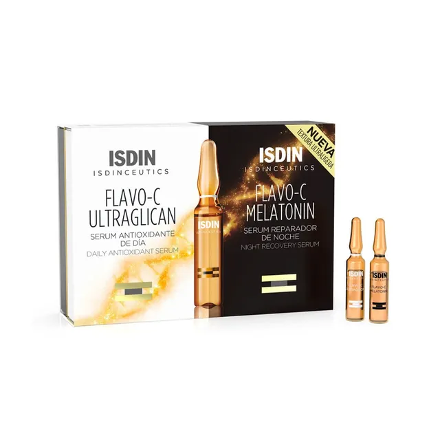 isdin-isdinceutics-day-night-rutina-antioxidante-ampollas-10x2-ml-10x2-ml image 1