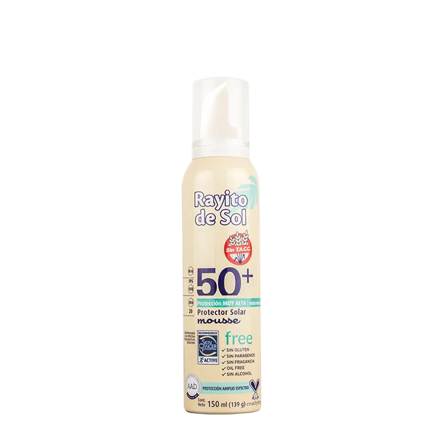 rayito-de-sol-mousse-solar-gluten-free-fps-50-150ml image 1