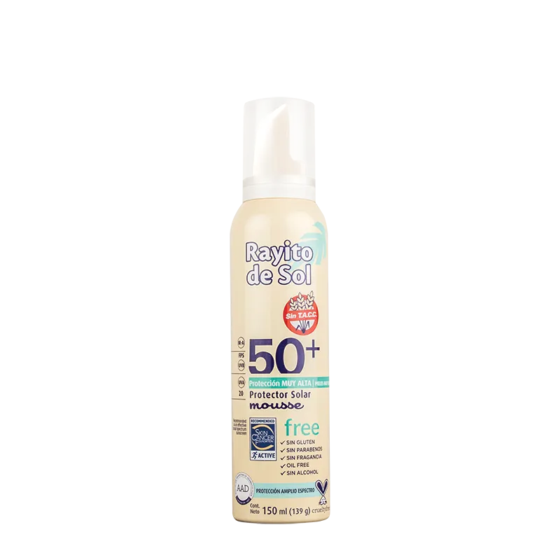 rayito-de-sol-mousse-solar-gluten-free-fps-50-150ml image 1