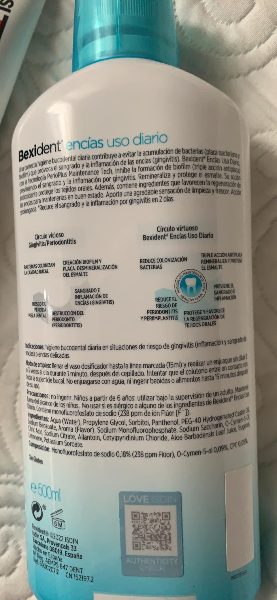 Ideal para gingivitis