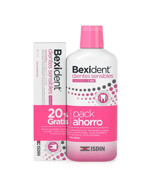 isdin-bexident-dientes-sensibles-pack-pasta-75-ml-colutorio-500-ml image 1