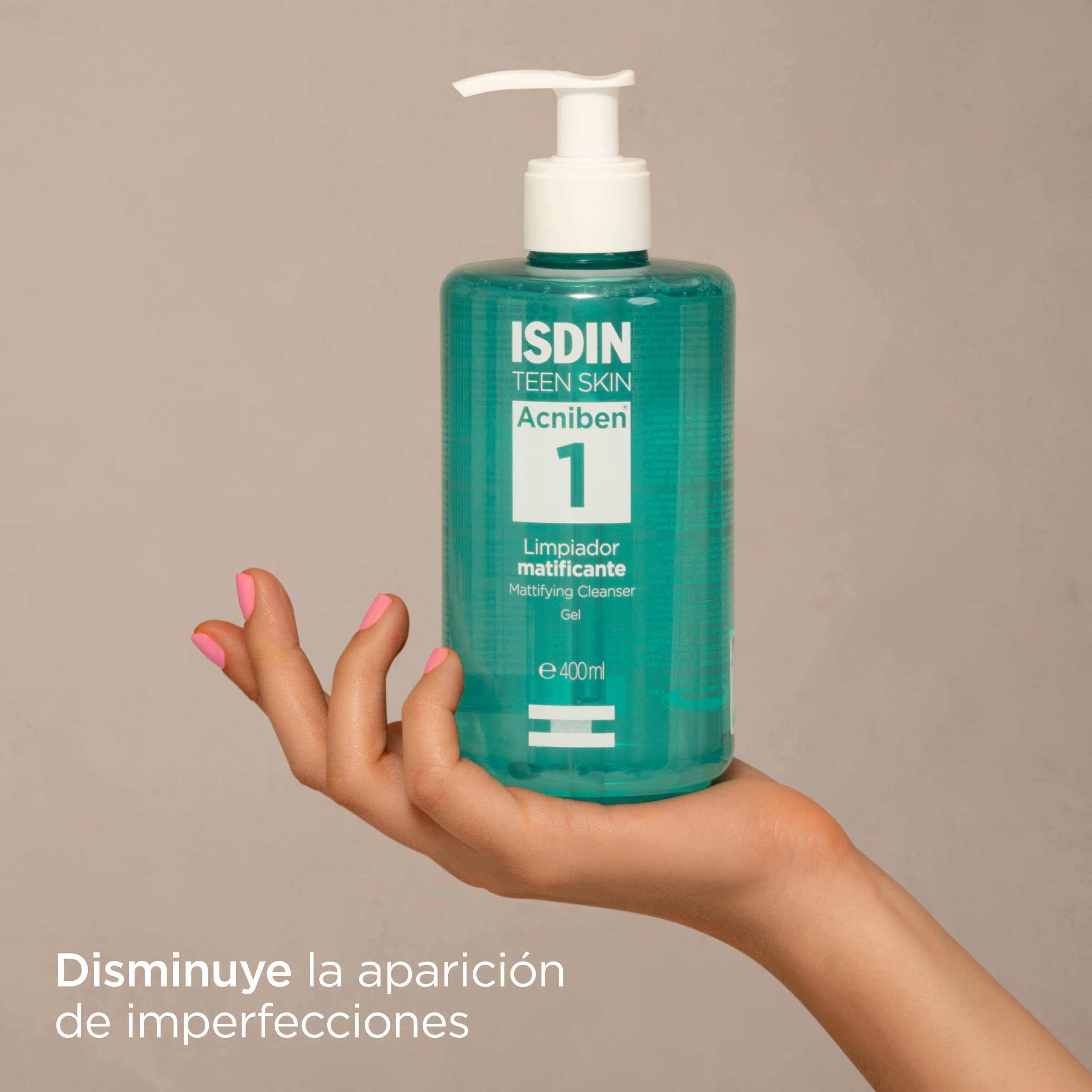 isdin-acniben-paso-1-gel-limpiador-matificante-400-ml image 3