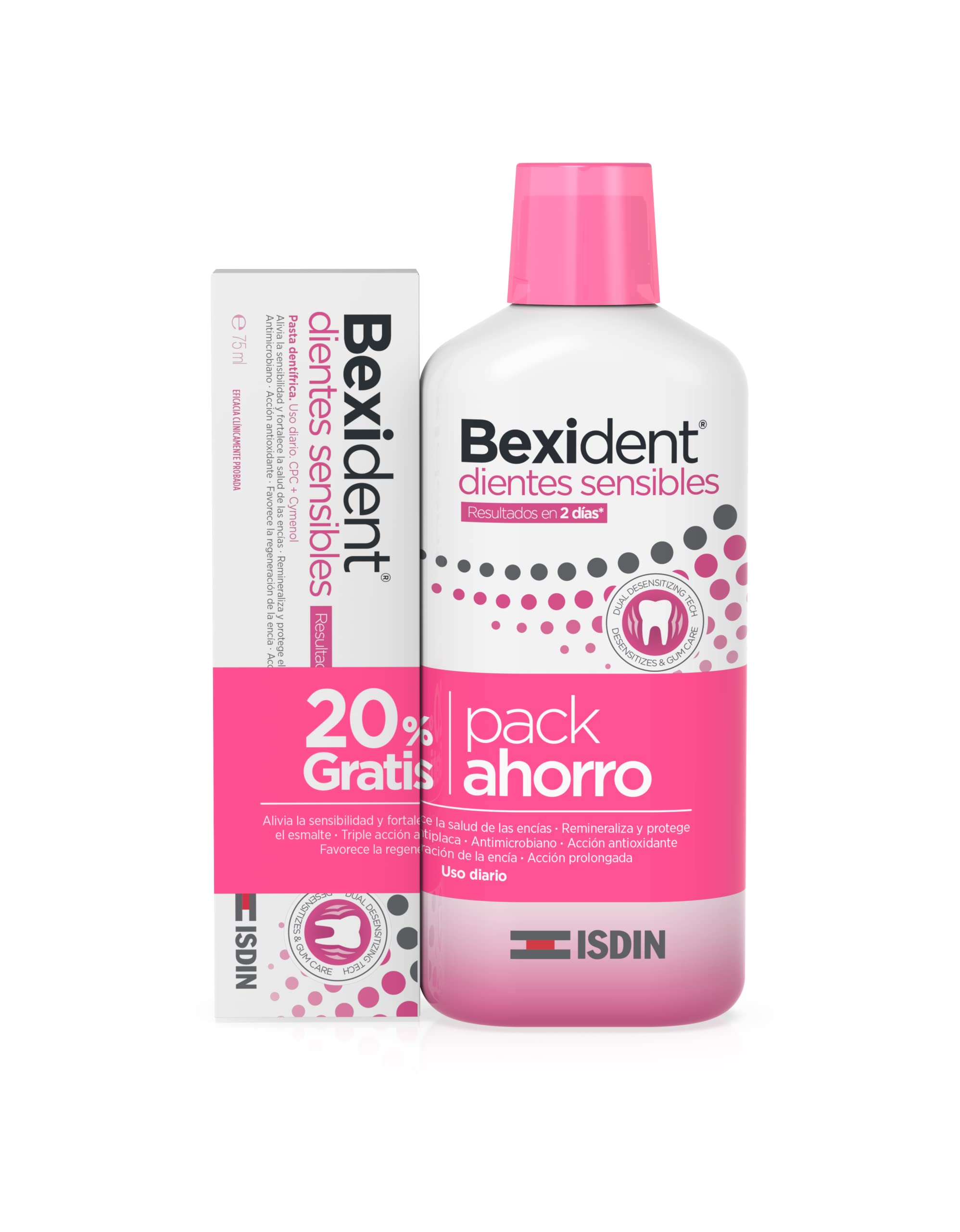 isdin-bexident-dientes-sensibles-pack-pasta-75-ml-colutorio-500-ml image 1