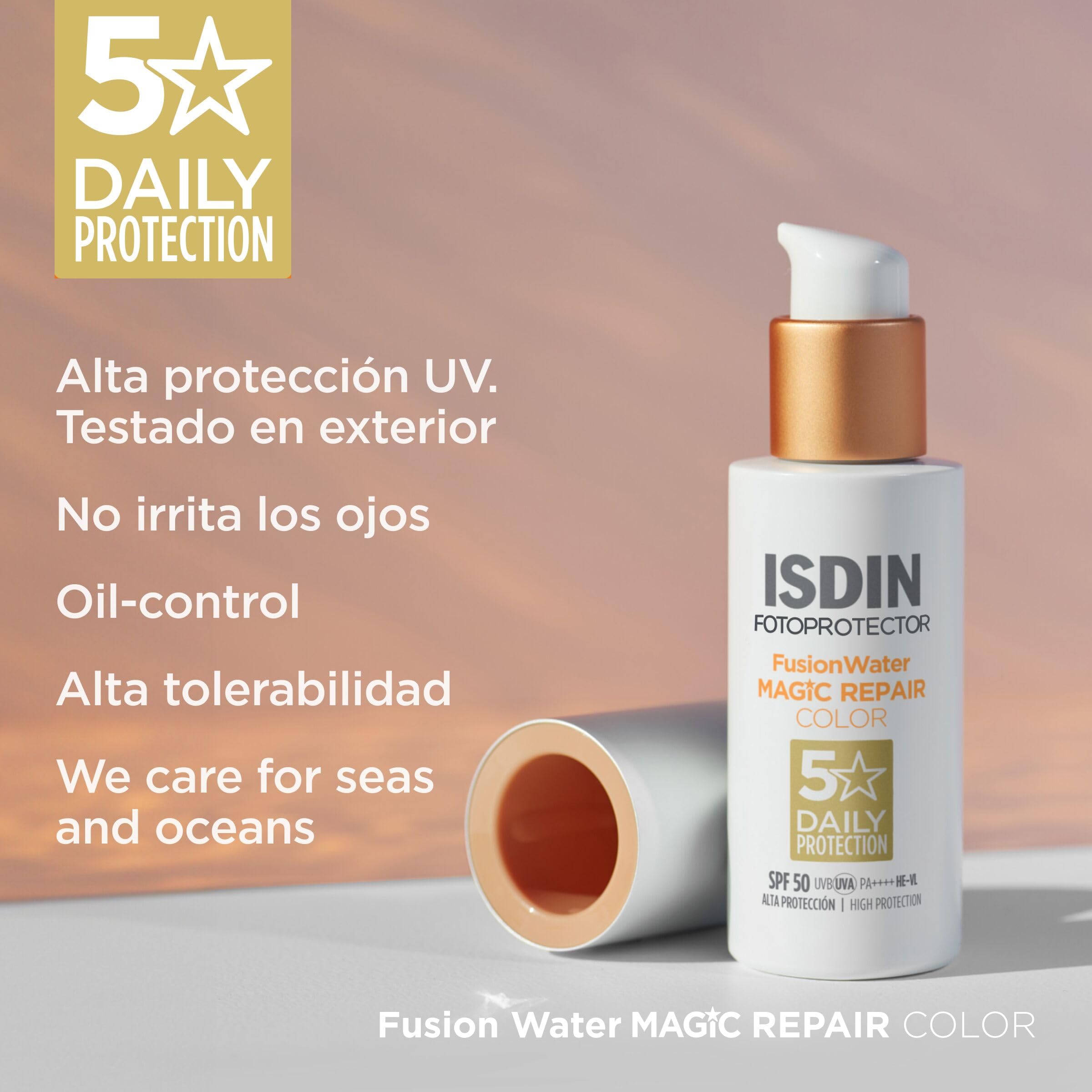 isdin-fusion-water-magic-repair-color-spf-50-protector-solar-facial-con-color-50 image 6