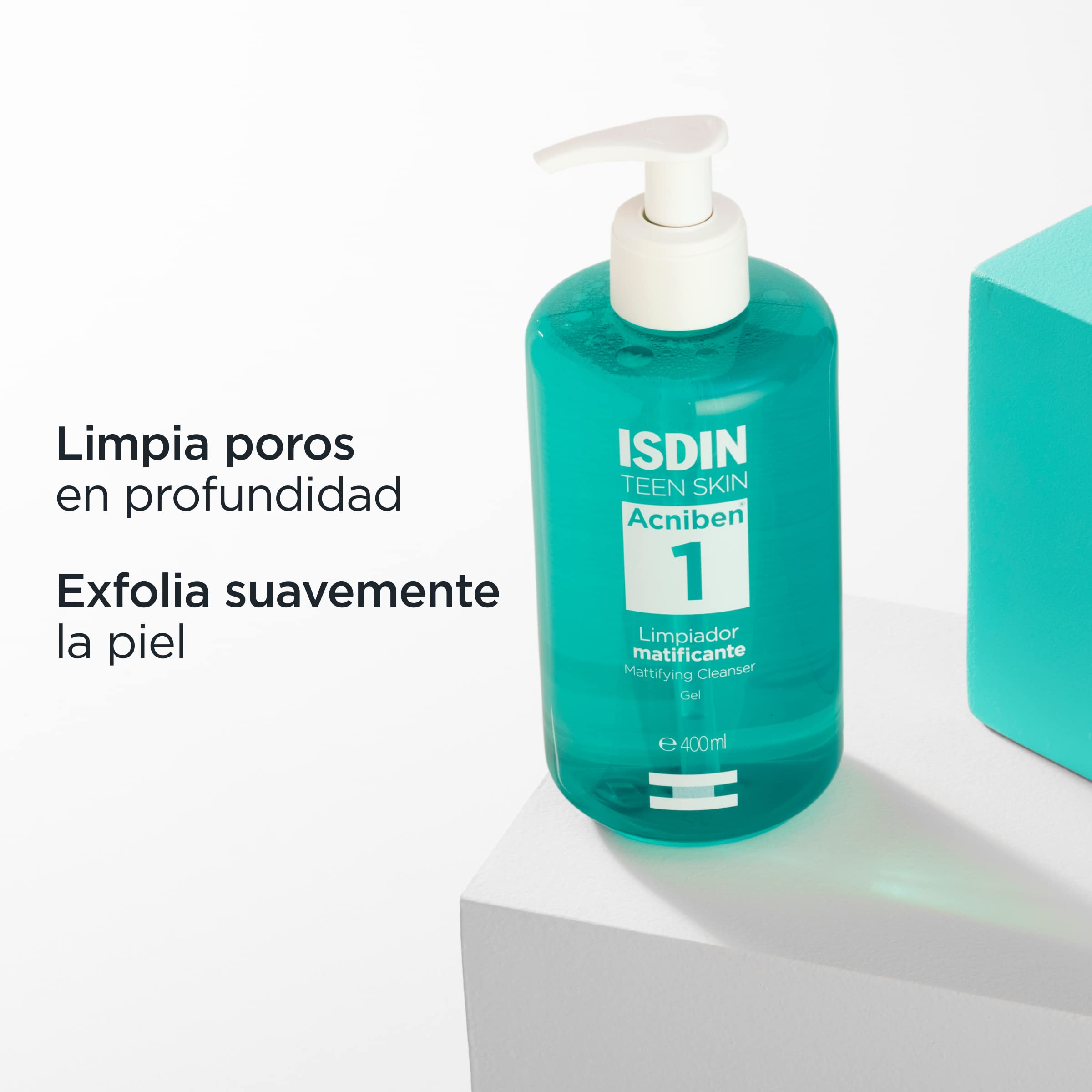 isdin-acniben-paso-1-gel-limpiador-matificante-400-ml image 6