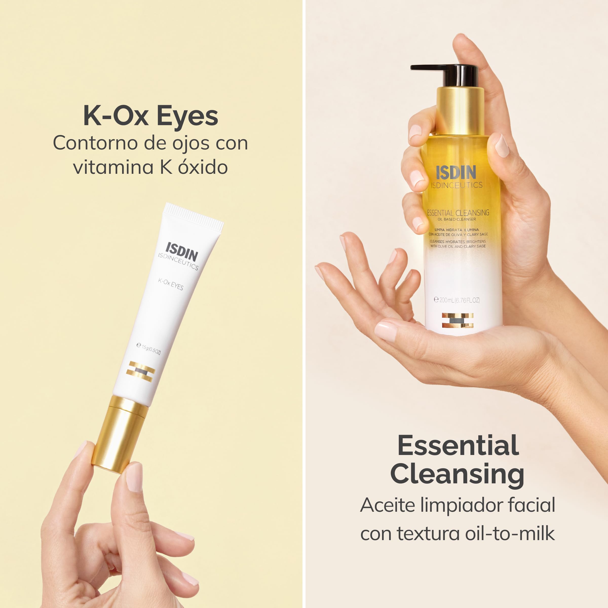 isdin-isdinceutics-pack-k-ox-eyes-contorno-de-ojos-essential-cleansing-27g-mini image 2
