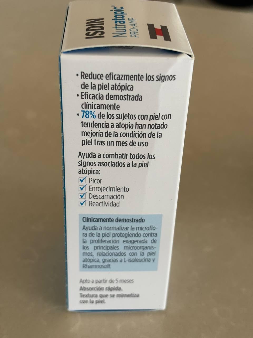 Recomendado por dermatólogo