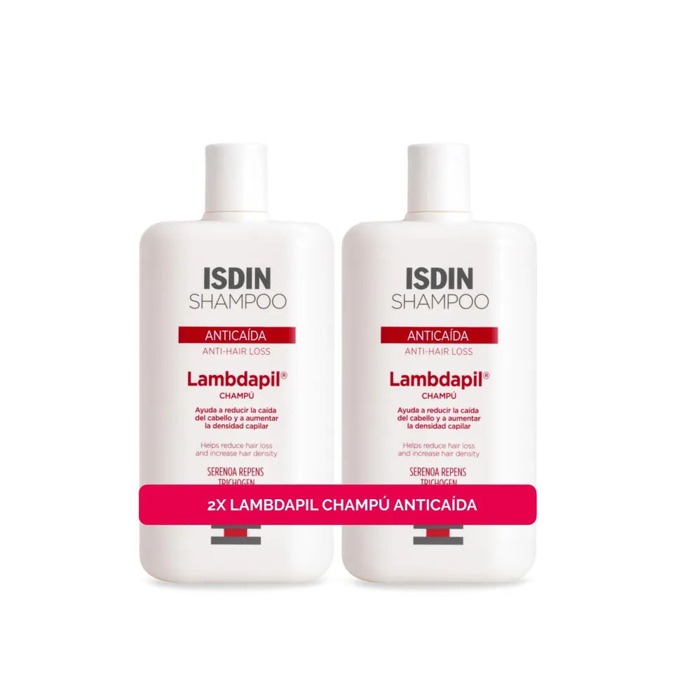isdin-lambdapil-champ-antica-da-pack-2-x-400-ml image 1